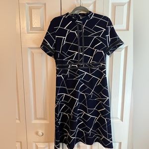 Navy blue dress